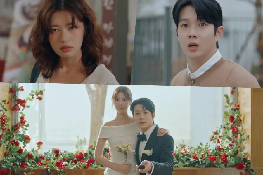 Choi Woo Shik and Jung So Min Stage a Spectacular Facade as Newlyweds in Would You Marry Me?